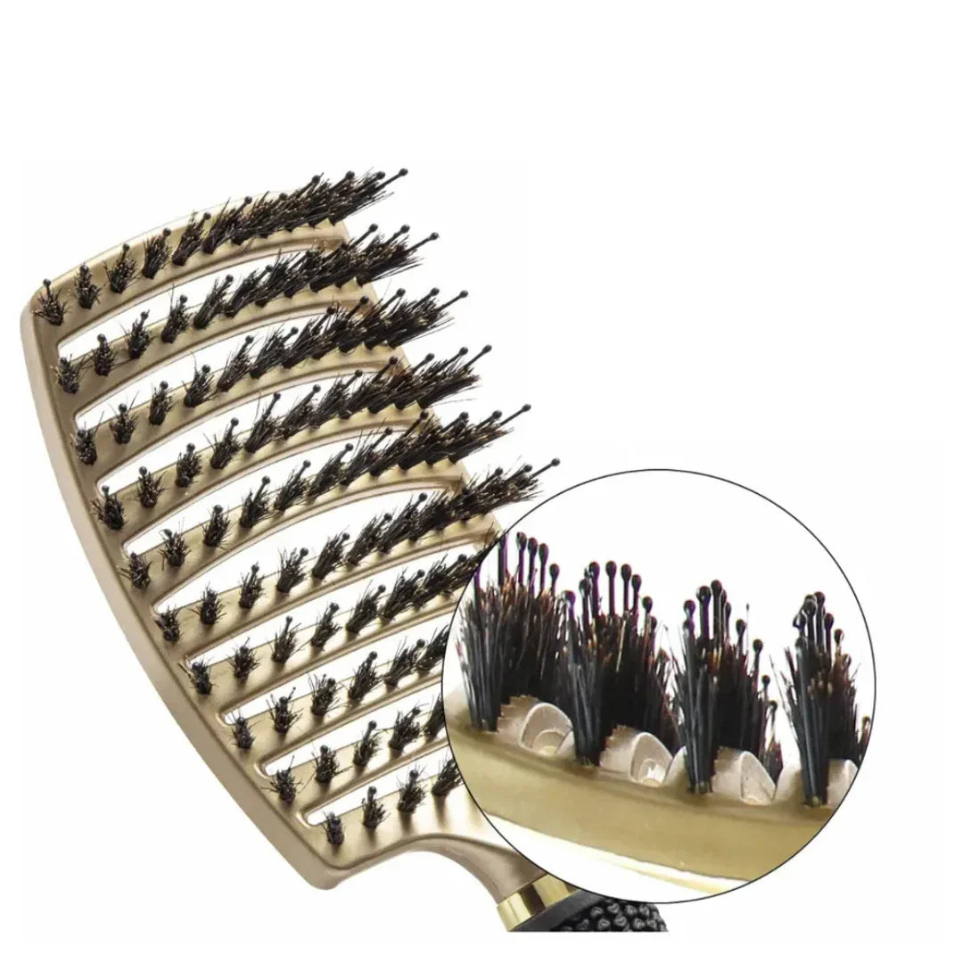 Tangle free hairbrush - Gold Introducing Sensory Stuff’s tangle free hairbrush. Say goodbye to painful hair brushing and hello to stress free brushing.