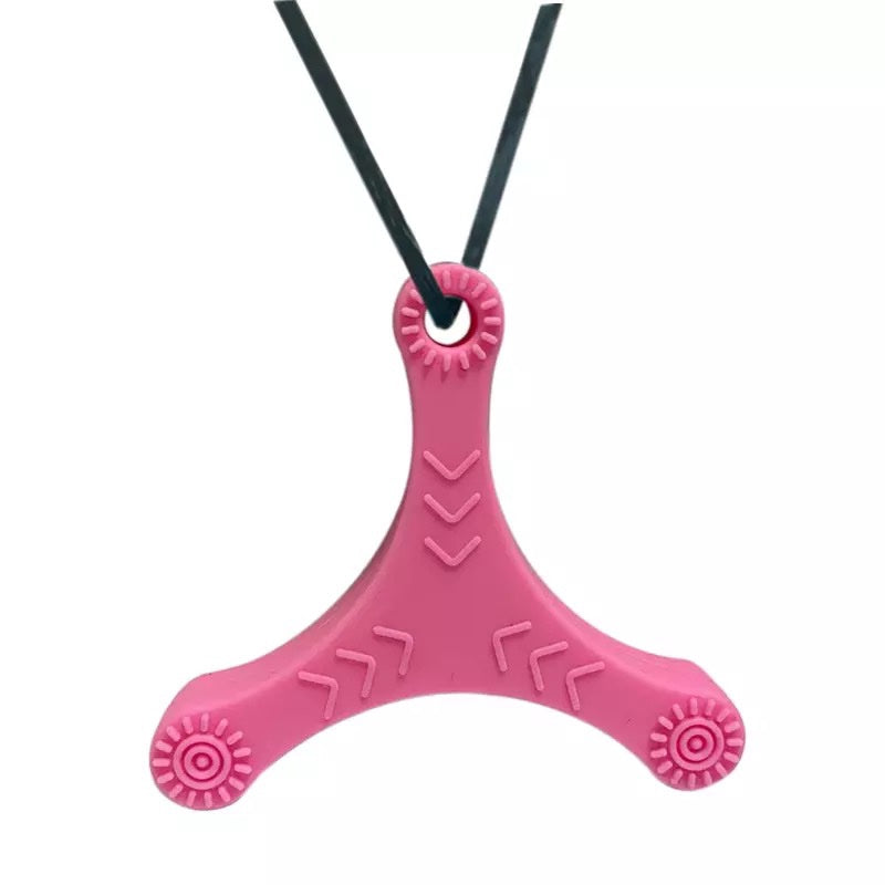 Brick Pendant Silicone Sensory Necklace Sensory necklaces are great for kids ages 3+. Discreet and can be worn under tee-shirts at school, in times of stress, anxiety or restlessness our sensory necklaces are there to help. Our block pendant necklaces come fitted with a safety break away clasp like all our silicone jewellery. Blocks are currently available in Blue, Red, Yellow, Green, Orange and Turquoise. Easy adjustable length from child to adult.