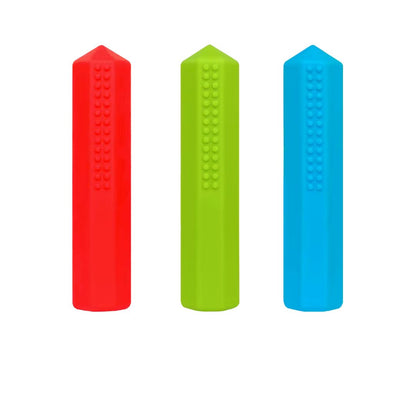 Silicone Sensory Pencil Toppers - Value 3 pack