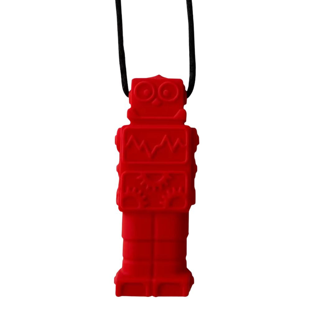 Robot Pendant Silicone Sensory Necklace