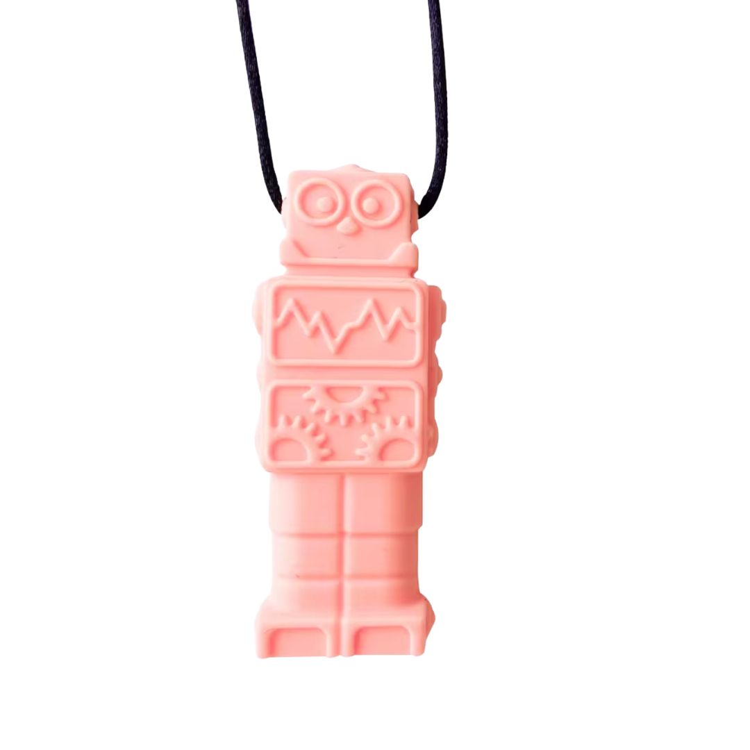 Robot Pendant Silicone Sensory Necklace