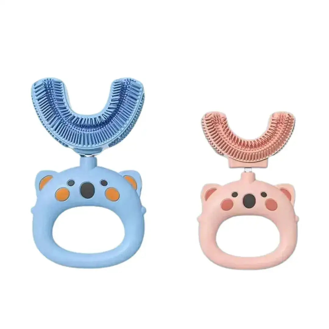 U Shape Toothbrush Sensory Toothbrush Koala Sensory Stuff Australia Pink / 3 7 Years